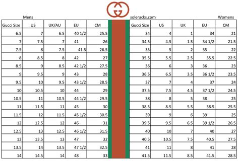 gucci sneakers size chart women's|gucci shoe size to us.